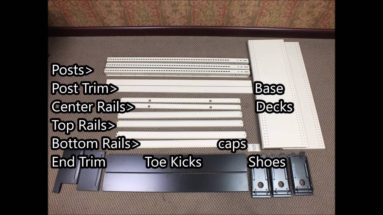 How To Assemble Metal Gondola