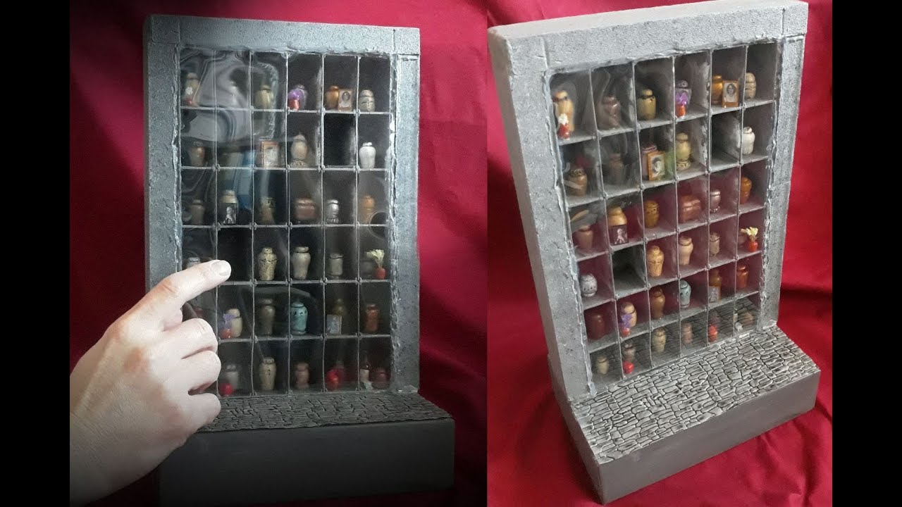 How to Create a Miniature Columbarium Diorama