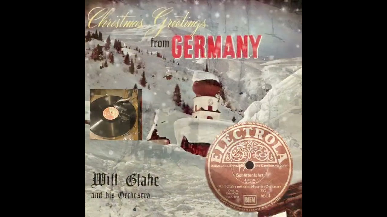 SCHLITTENFAHRT - Will Glahe & sein Musette Orchester 1938 (Electrola EG 6614) 