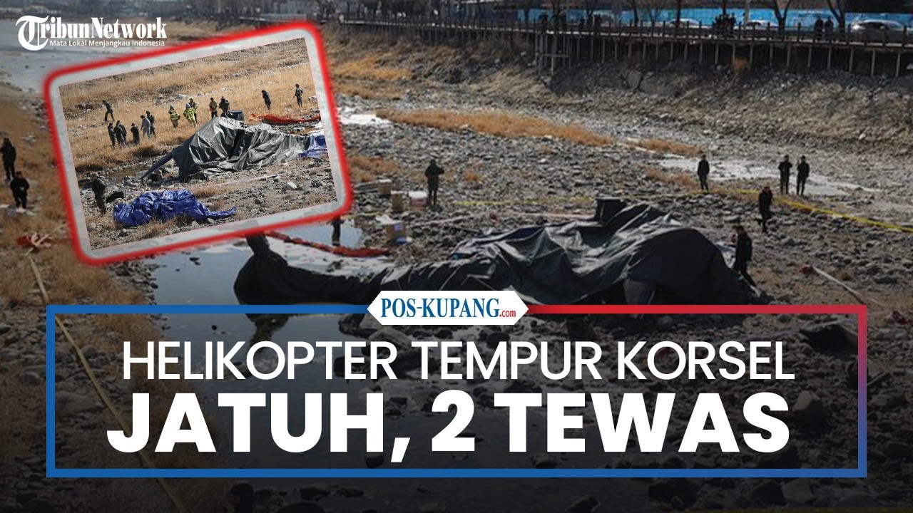 Pilot dan Copilot Tewas, Helikopter Serang Korsel Jatuh Saat Latihan