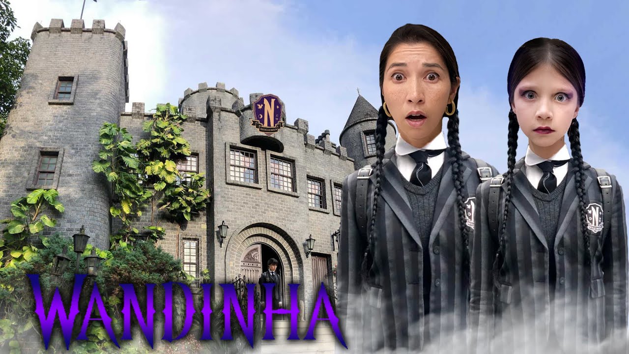 ENCONTRAMOS A ESCOLA NUNCA MAIS DA WANDINHA ADDAMS ★ FAMÍLIA MASUDINHA ★