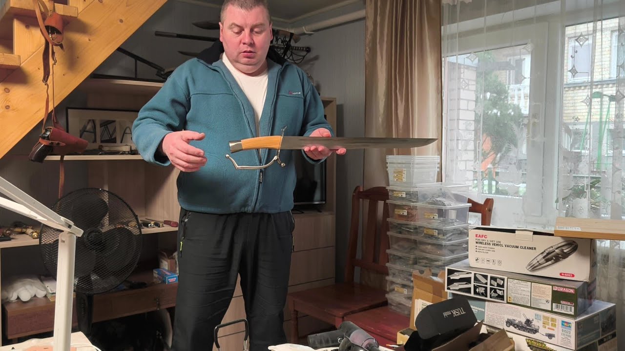 Сабля Пират (своими кривыми руками)