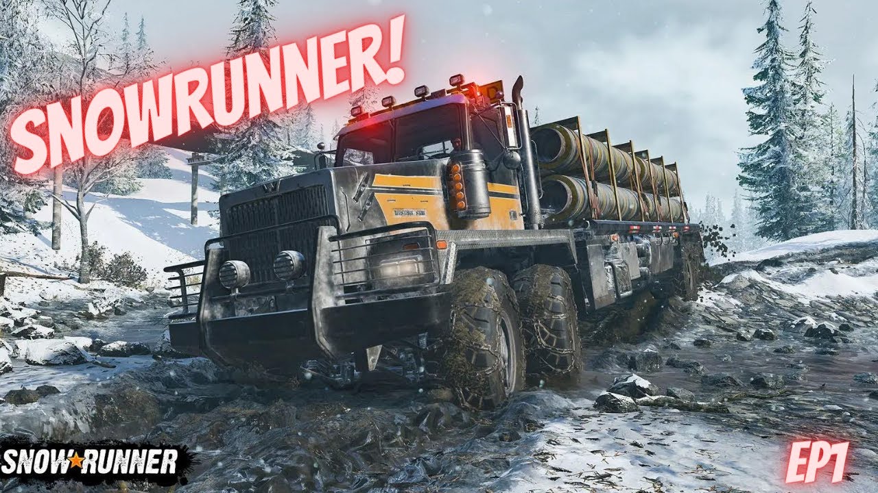 GET TO THE GARAGE! | Ep1 | SnowRunner