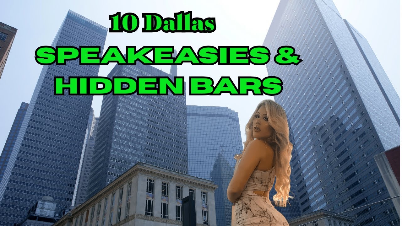 Dallas speakeasies & hidden bars
