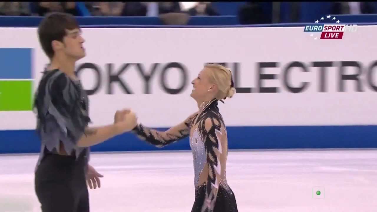 Swan Lake ballet on ice by Volosozhar & Trankov at 2012 World Championship