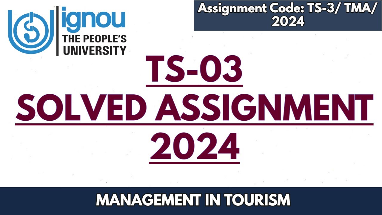 TS-03 SOLVED ASSIGNMENT 2024 SESSION II BTS COURSE ASSIGNMENT