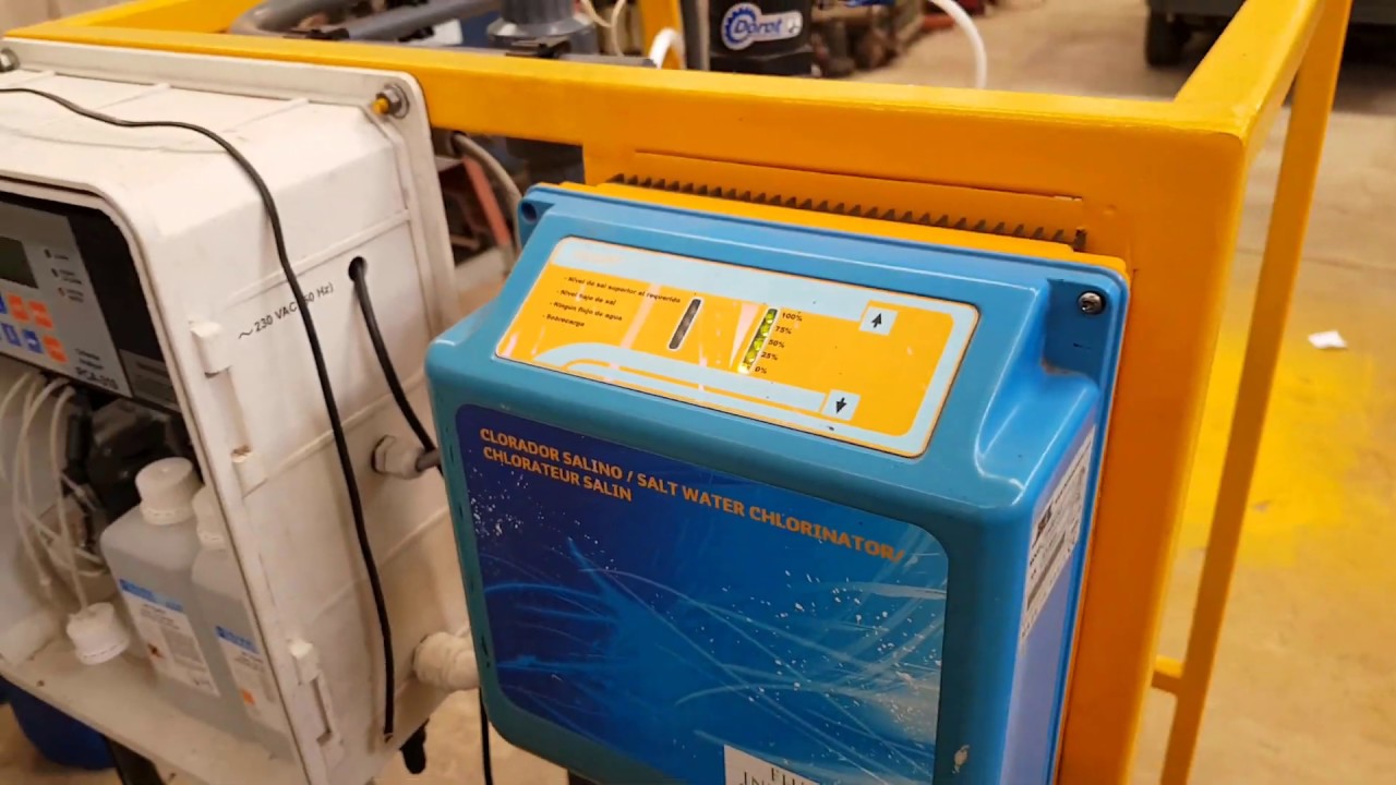 SISTEMA GENERADOR DE CLORO CON ELECTRÓLISIS