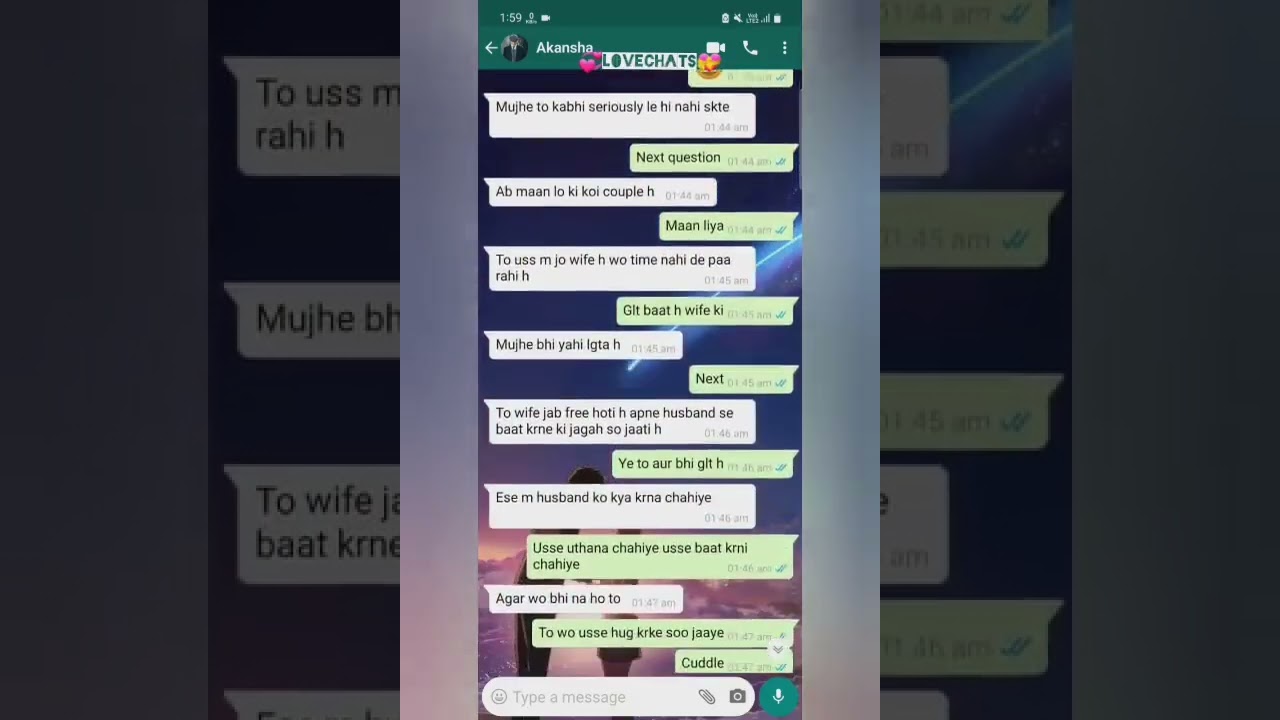 CUTE FIGHT😡❤️|GF BF CHATS🥰|💞Love Chats💝