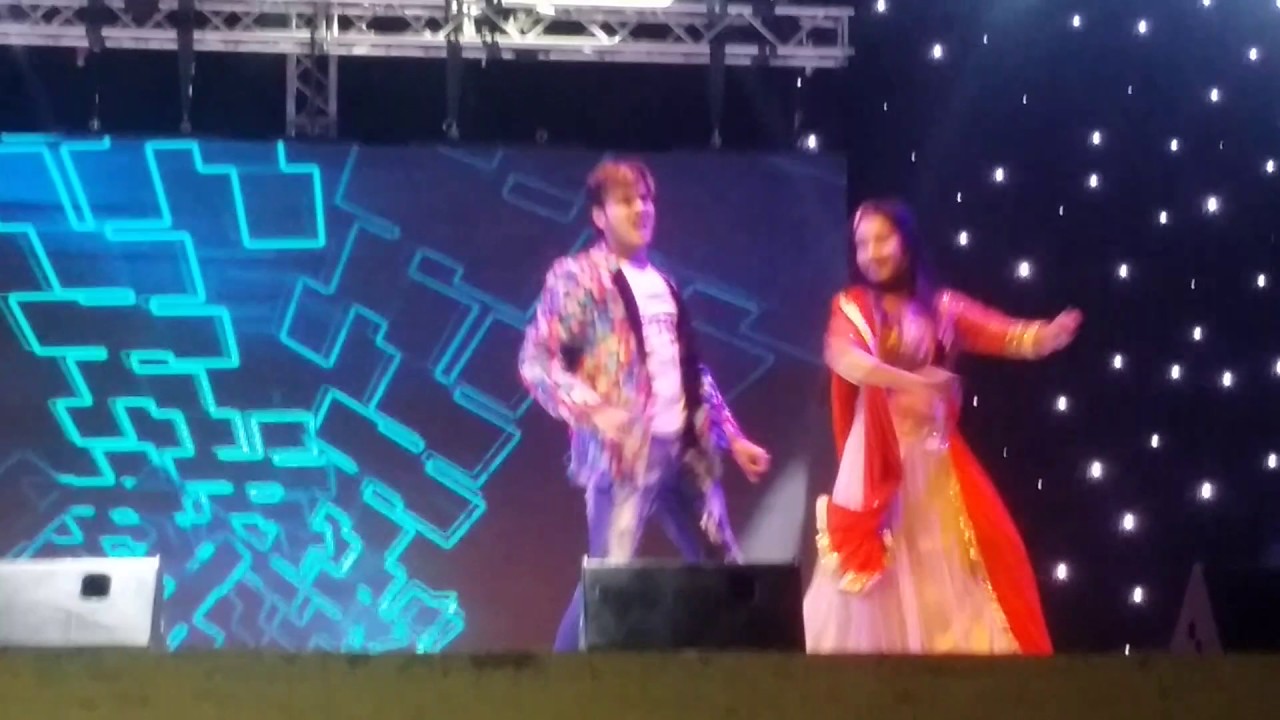 Arbind Akela ( kallu ), Ritu Singh and Sima Singh bhojpuri Star Night doha qatar 02 / Dec / 2016