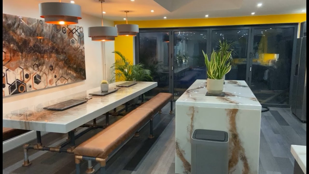 Kitchen/Diner Epoxy Resin Design Installation