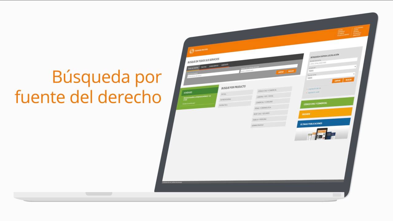 Sistema de Informaci&oacute;n Legal: Opciones de b&uacute;squeda