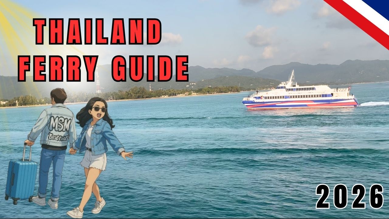 How to Get to Koh Samui & Koh Phangan | Donsak Ferry vs Surat Thani Town Guide (2026)