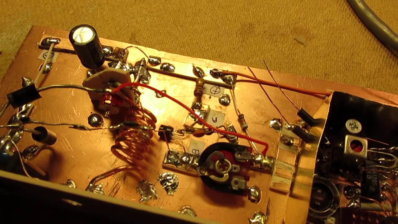 VLOG TBA 120 used with 470 KC or 10.7 MHZ coil filters schematic and demo