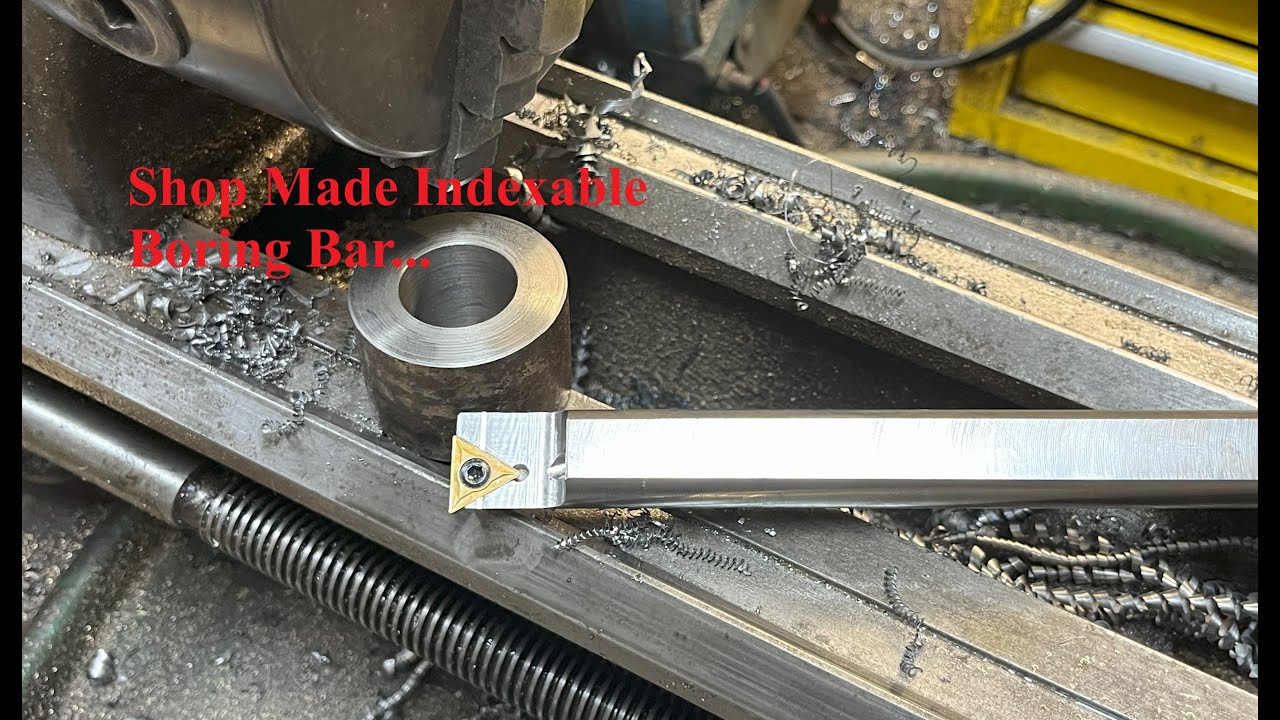 Shop made Indexable boring bar