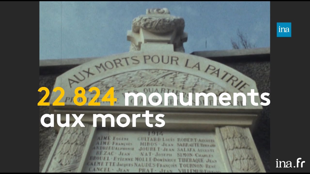 La petite histoire des monuments aux morts? | franceinfo INA