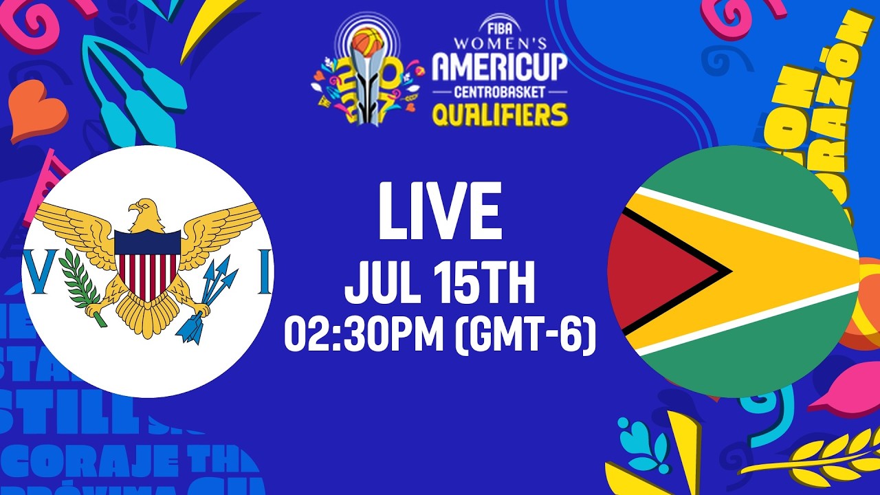 Virgin Islands v Guyana | Full Basketball Game | FIBA Women's AmeriCup 2027 Centrobasket Qualif 2026