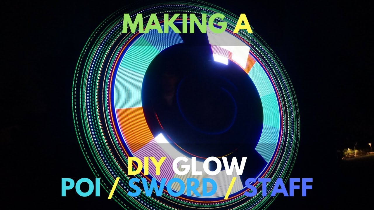 ARDUINO LEDS & A DIY RGB POV GLOW POI / SWORD / STAFF LIGHTSHOW || EXPLORATORY INSTRUCTIONAL || P. 1