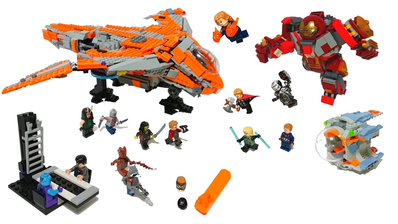 Lego 76107 Ultimate Benatar Ship from Avengers Infinity War and Endgame  customise build  MOC
