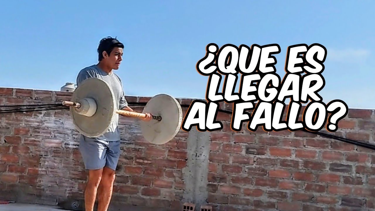 &iquest;QU&Eacute; ES LLEGAR AL FALLO MUSCULAR? - EJEMPLO #ejercicioencasa #fallomuscular