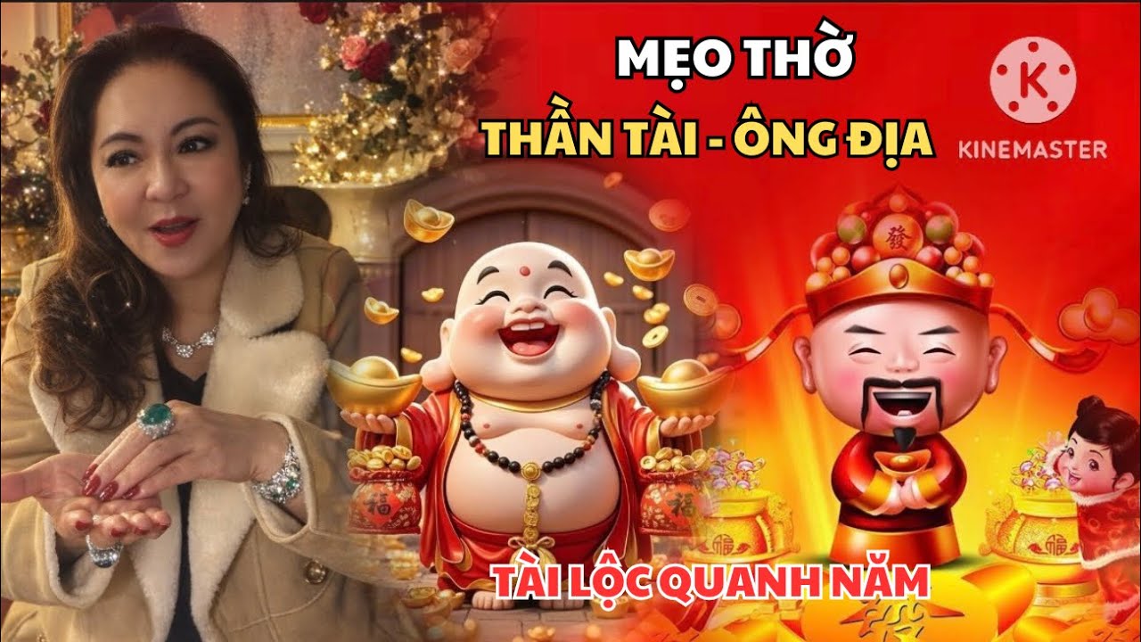 🔴Nóng: CEO Nguyễn Phương Hằng chia sẻ mẹo thờ Thần Tài Thổ Địa đúng cách để sinh nhiều tài lộc