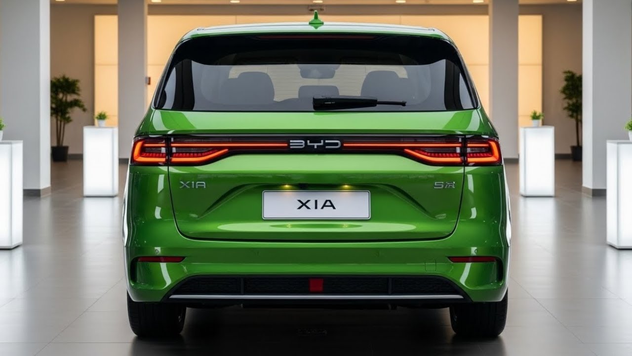 2025 BYD Xia Minivan : le monospace hybride futuriste qui change tout