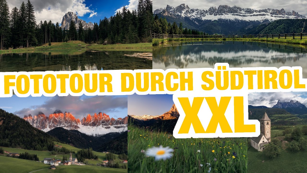 Landschaftsfotografie in SÜDTIROL | Fototour durch die Dolomiten | XXL Fotografie Folge