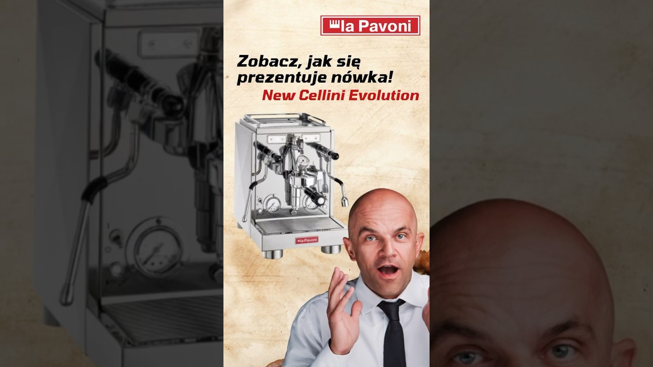 La Pavoni New Cellini Evolution - zobacz, jak się prezentuje!