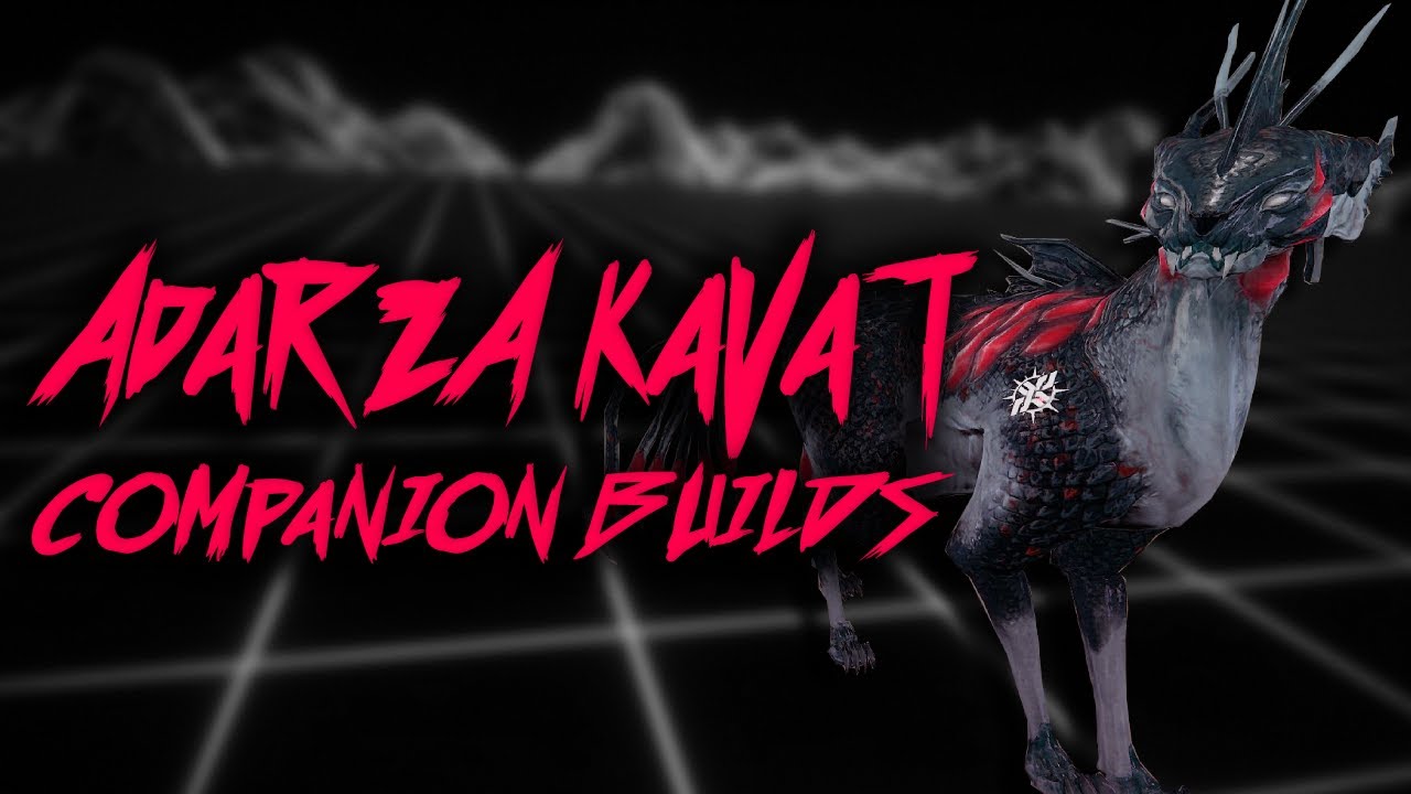 Warframe | Adarza Kavat | Companion Builds