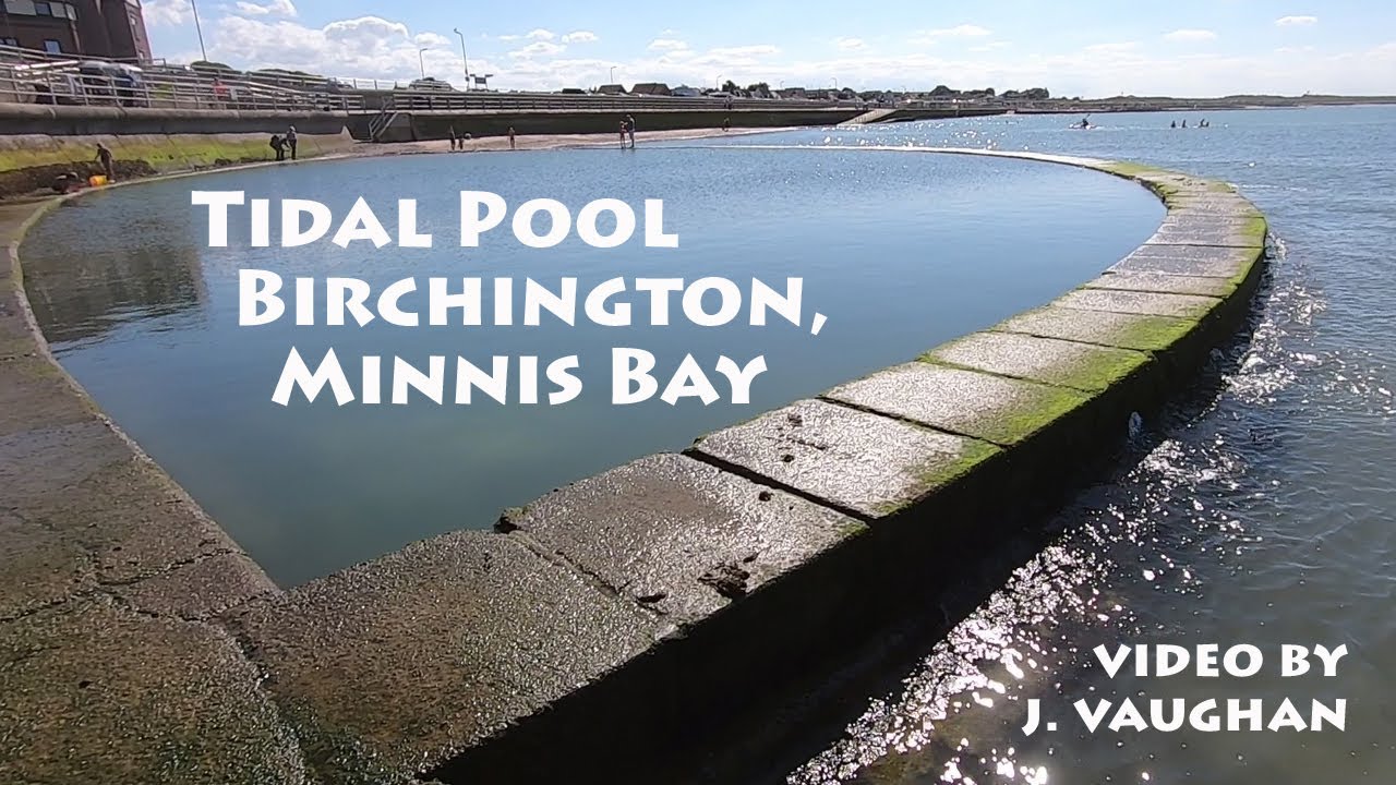 Tidal Pool Birchington on Sea, Minnis Bay, Thanet Kent UK Jeremy Vaughan Photography