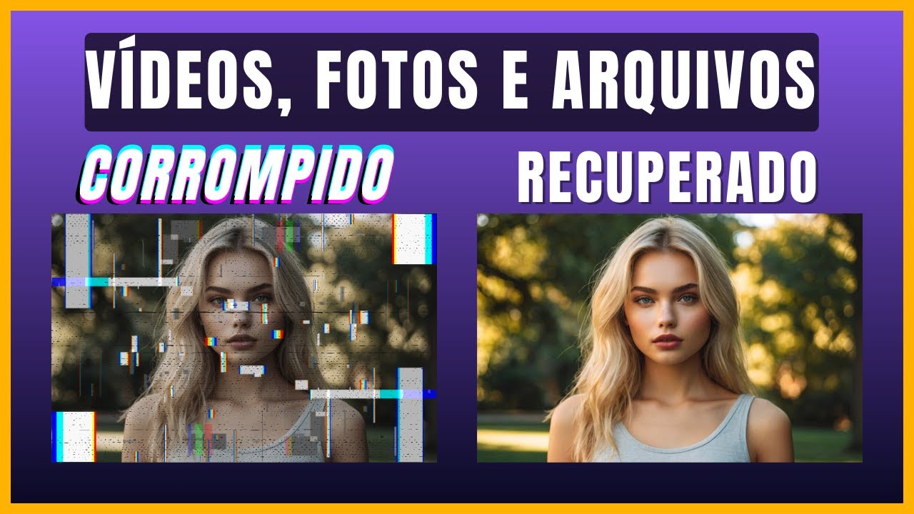 Como Corrigir Vídeos Corrompidos? Ferramenta Incrível para MP4, MOV, AVI