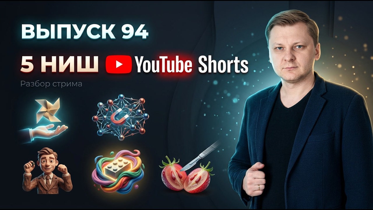 5 НИШ YouTube Shorts, которые могут дать миллионы просмотров | Выпуск 94