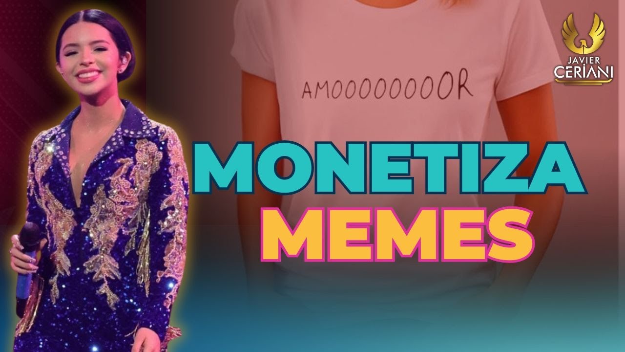 Ángela Aguilar monetiza con todos los Memes y lanza mercancia de AMOOOOOR como si fuera su logro