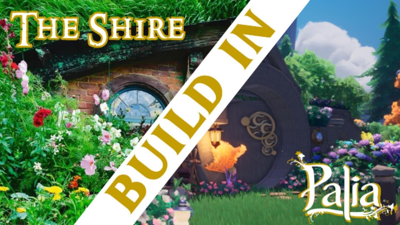 I built a Hobbiton inspired Palia plot (no longer tourable)