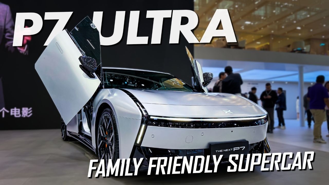 Лучше, чем суперкар? Обзор XPENG P7 Ultra 2026 года: 4 двери, двери типа «ножницы», разгон до 100...
