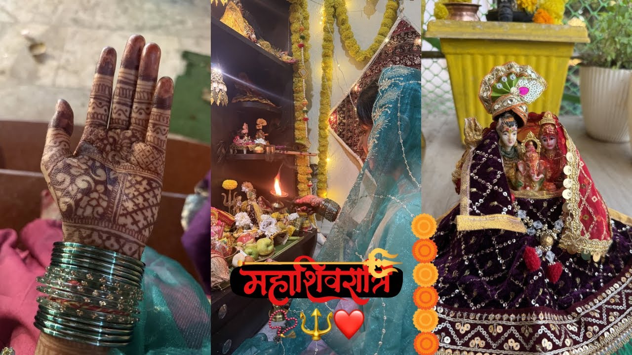 Mahashivratri Ki Puja🔱📿🪔✨ || THE YADAV SISTERS || 