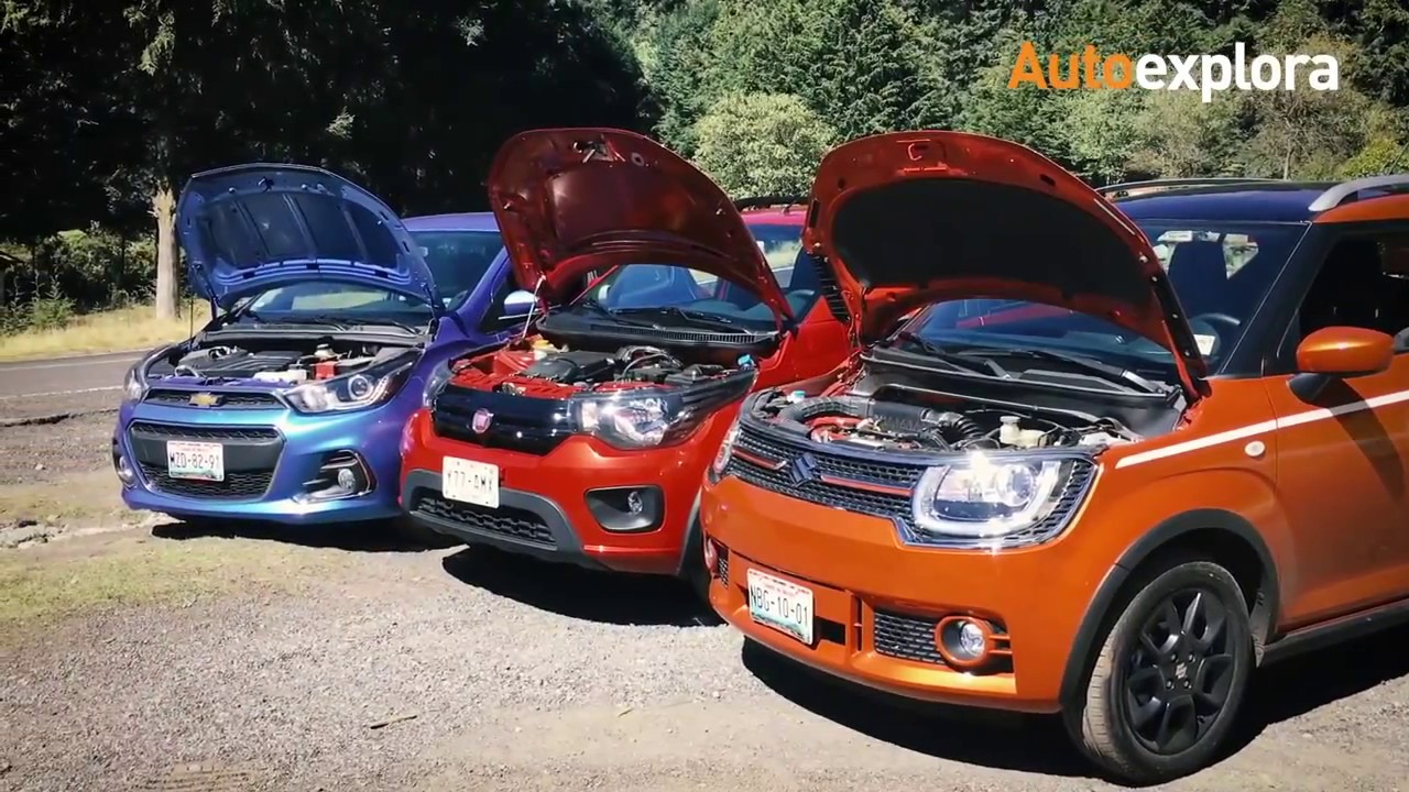 Comparativo: Suzuki Ignis vs FIAT Mobi vs Chevrolet Spark