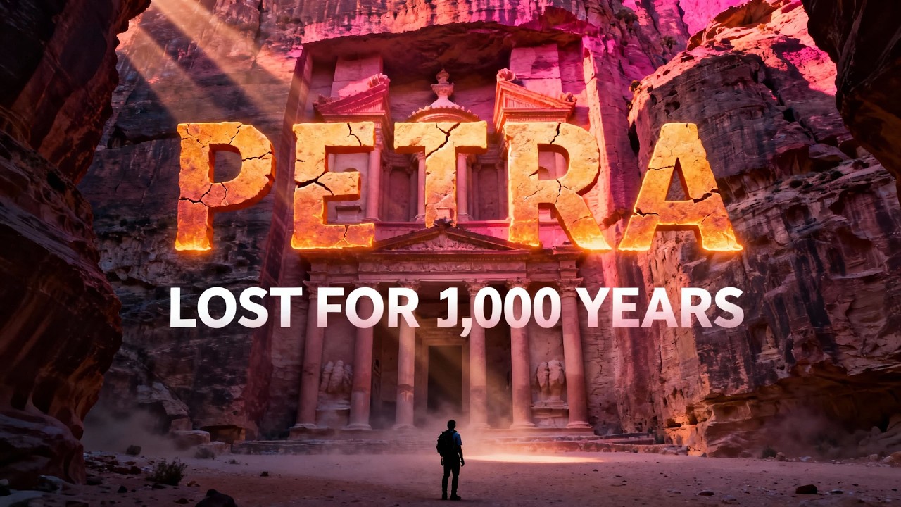 Petra: The Lost City Carved From Living Rock — Hidden for 1,000 Years
