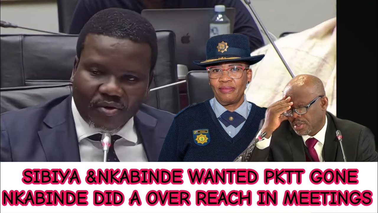 ANC NTULI VS GEN MOSIKILI ON POLICING MATTERS WITH MIN MCHUNU AND HIS NOSEY CHIEF OF STAFF