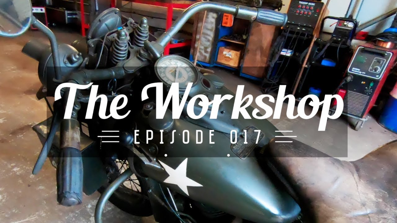 Walk around and starting up - 1943 Harley Davidson WLA / ep017