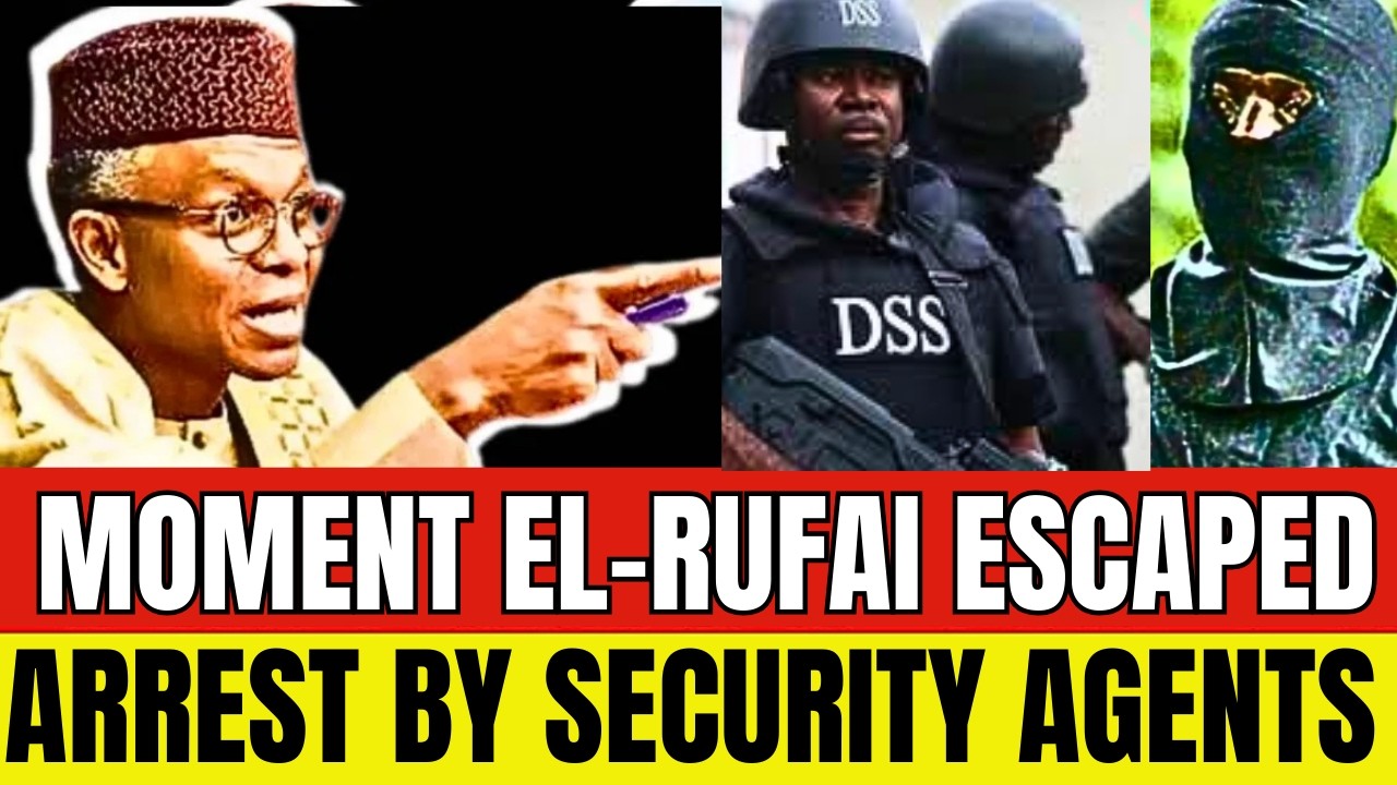 #BREAKING! NASIRU EL-RUFAI NARROWLY ESCAPES ARREST BY SECURITY AGENTS: NORTHERNERS FIGHT BACK