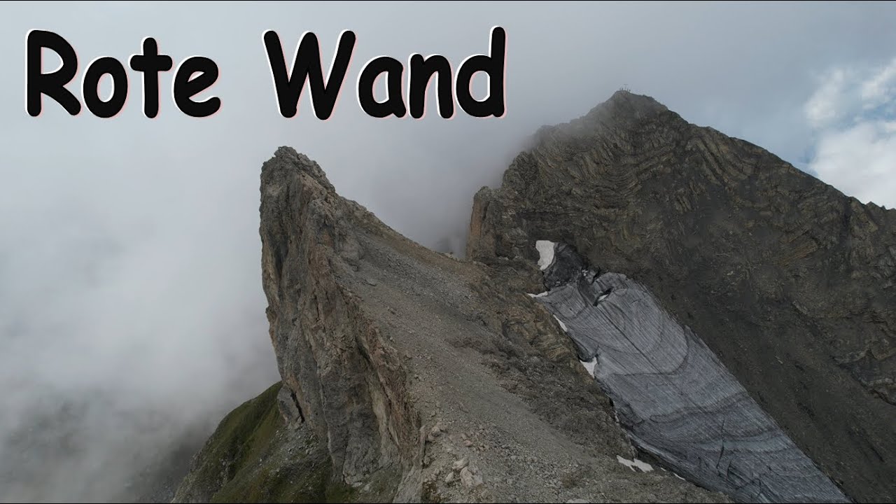 Rote Wand - von oben / Drohne
