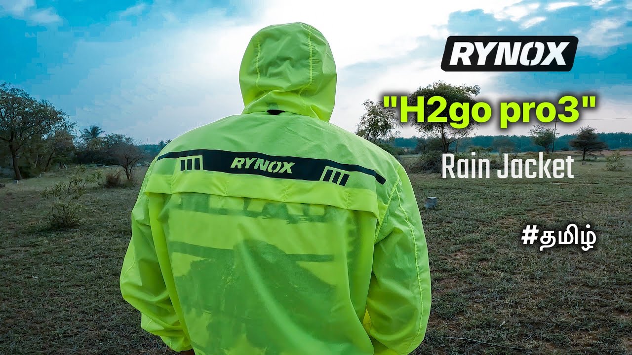 Rynox Rain coat | Rynox rain jacket | tamil @scoobeevlogs