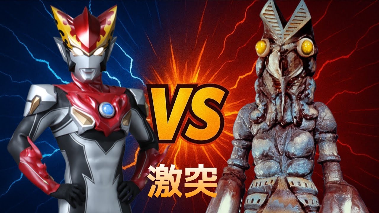 ウルトラマンロッソVSバルタン星人｜白熱のバトル