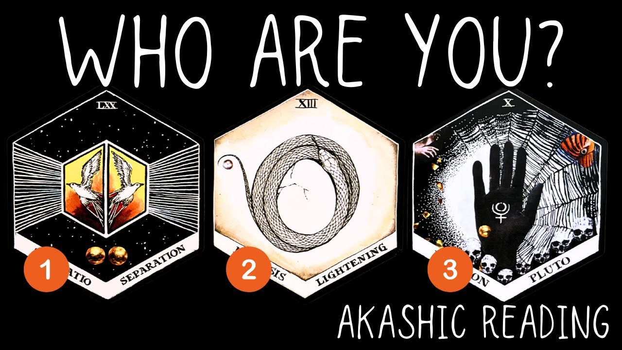 Who Are You? (An Akashic Reading)✨⭐️✨ pick a card reading 🃏Timeless tarot card reading