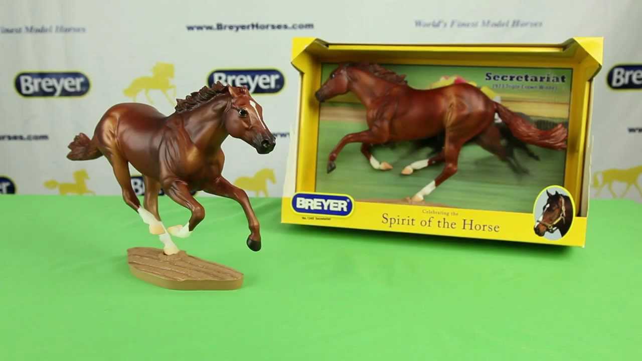 Breyer Traditional Portrait Model of Secretariat, 1973 Triple Crown Winner | Breyer Model Horses