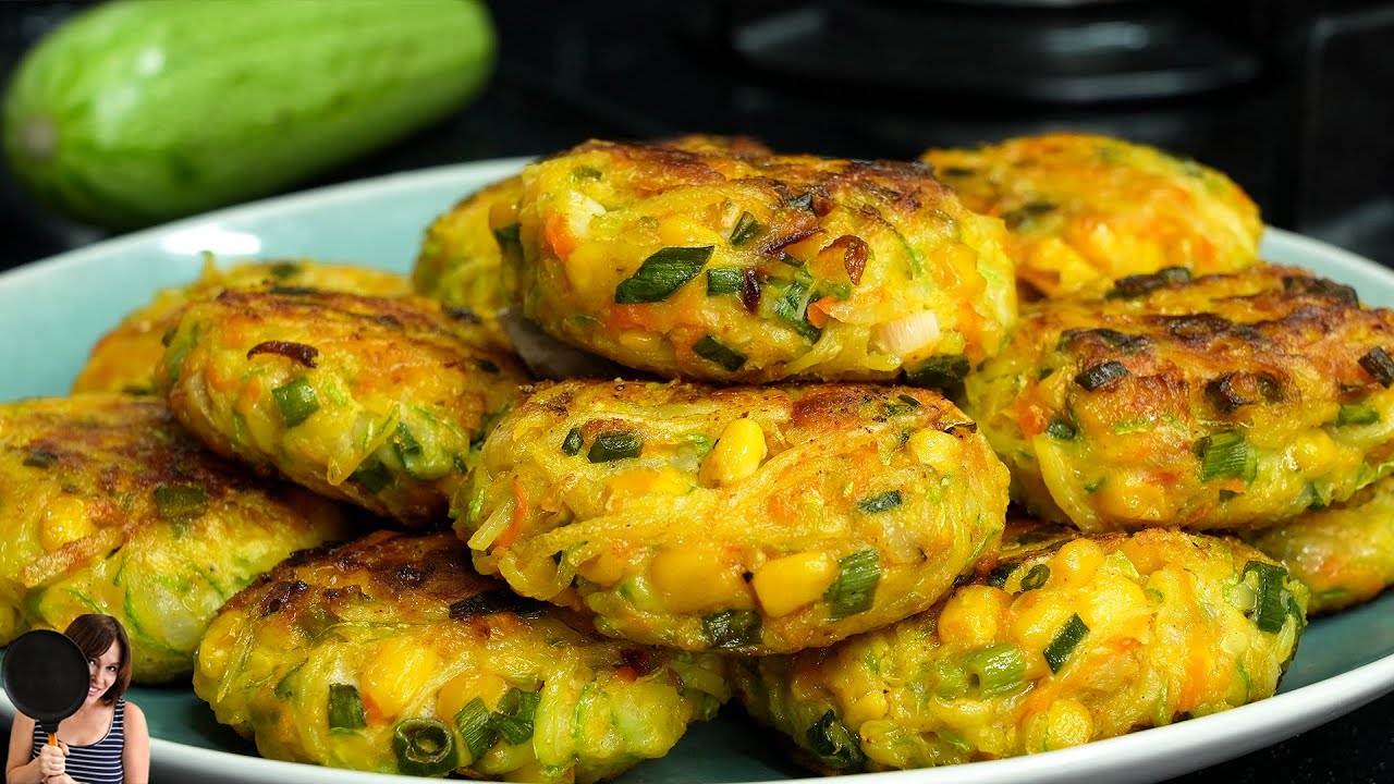 Просто натрите 1 кабачок и 1 картофелину! Такой вкуснятины я еще не готовила. АСМР