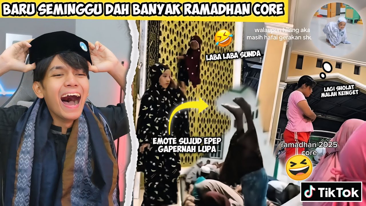 BARU JUGA SEMINGGU UDAH BANYAK AJA RAMADHAN CORE 2025🤣 EMOTE SUJUD EPEP GA PERNAH KETINGGALAN!!