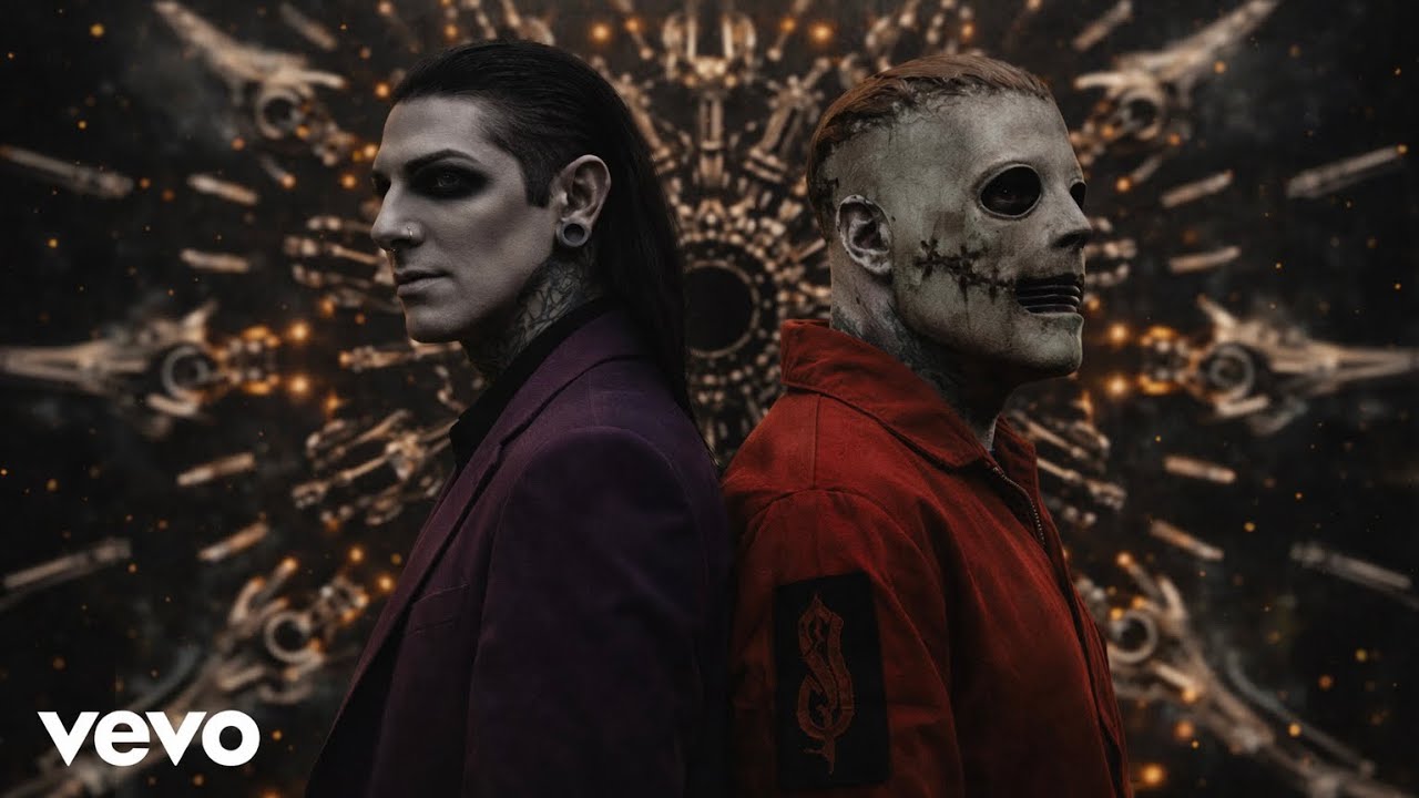Motionless in White feat Slipknot Style - Iron Baptism (Official Lyrics)