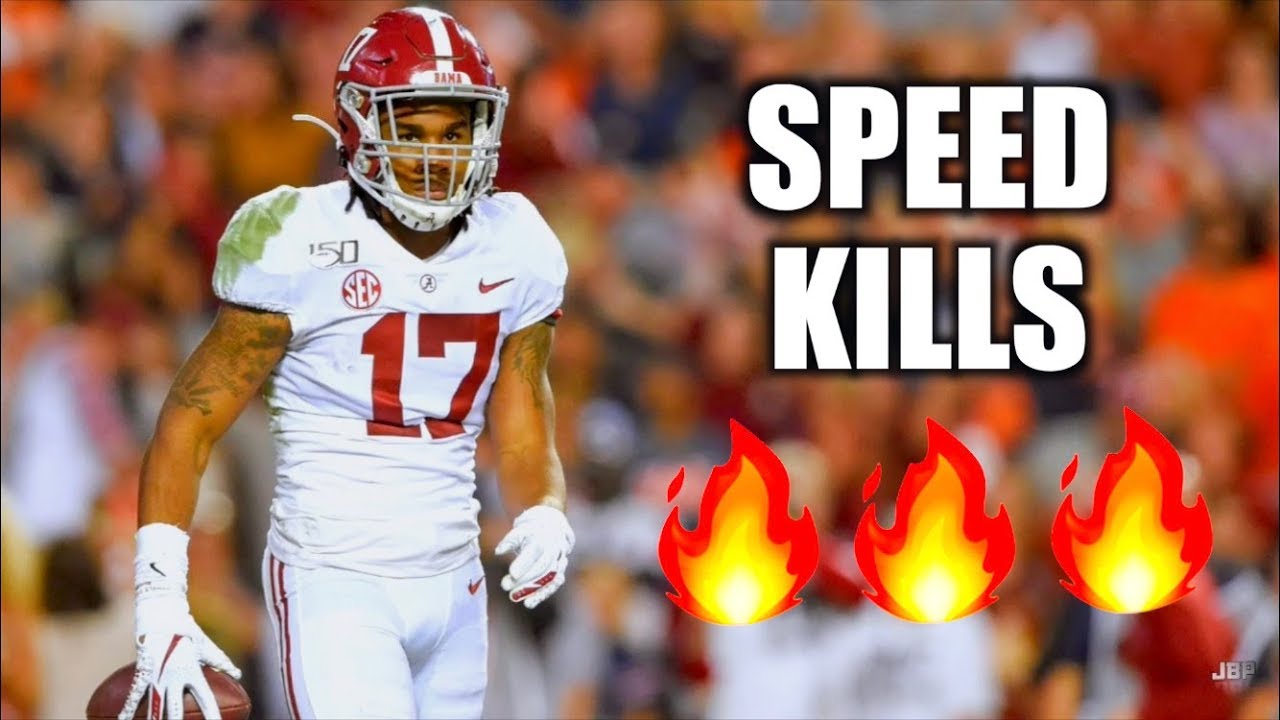 Alabama WR Jaylen Waddle Highlights 🔥🔥🔥 ᴴᴰ