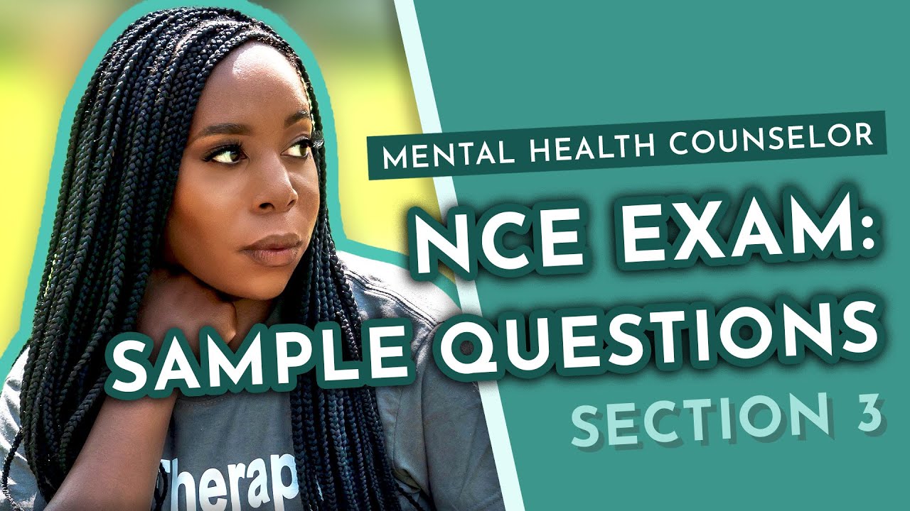 NCE Section 3 Sample Questions!- Post Grad School w/ Asha Mini-Series (Part 7)